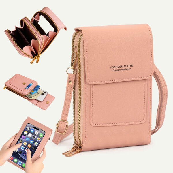 Cell Phone Bag, Touch Screen Phone Pouch Holder